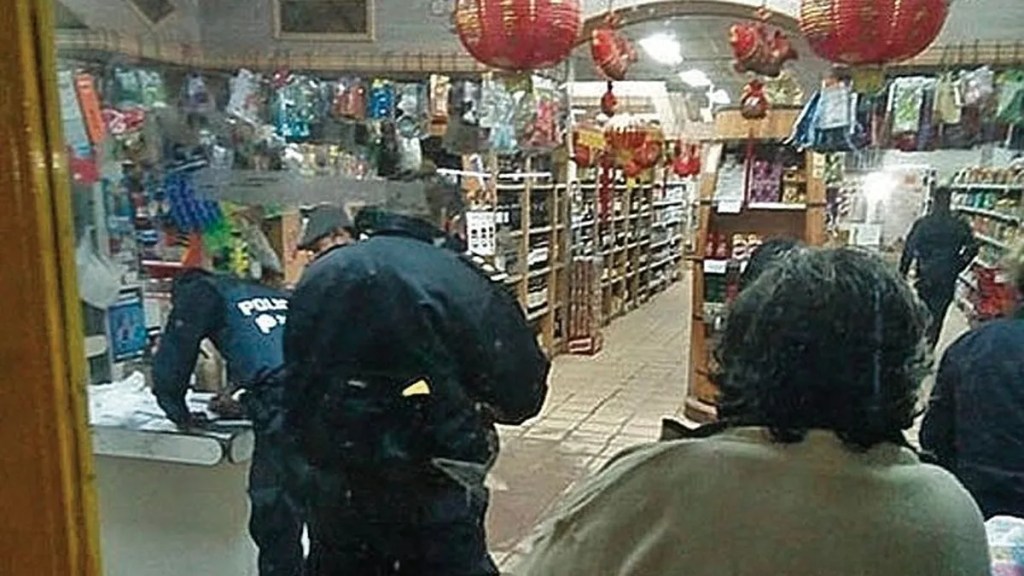 Caída en el centro: Detienen a jóven por ataque a bazar&nbsp;chino
