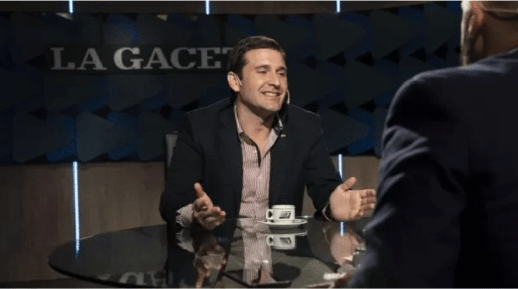 “La calle hoy en Tucumán es igual de insegura que hace 20 años”, denunció el candidato a diputado nacional, Federico&nbsp;Pelli