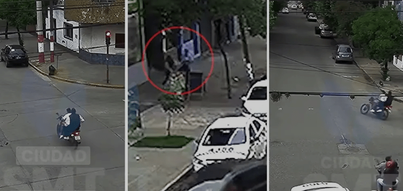 Detectan un motoarrebato en San Miguel de Tucumán gracias a las nuevas cámaras de&nbsp;seguridad