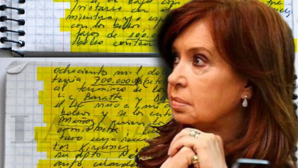 El caso Cuadernos de Cristina Kirchner, es la investigación «de hechos de corrupción más extensa” en la historia argentina 