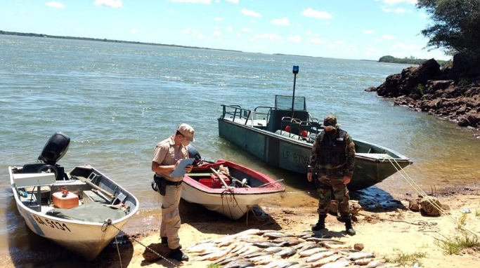 Un operativo de la Prefectura Naval Argentina en Misiones permitió el secuestro de 319 kilos de carga&nbsp;ilegal