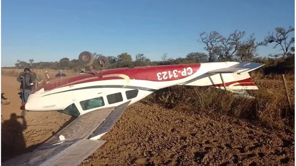 Rastro de una avioneta perdida entre Chaco y Santa&nbsp;Fe