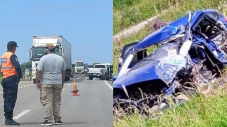 Tragedia en Santiago del Estero: una familia murió en un choque frontal en la ruta&nbsp;34